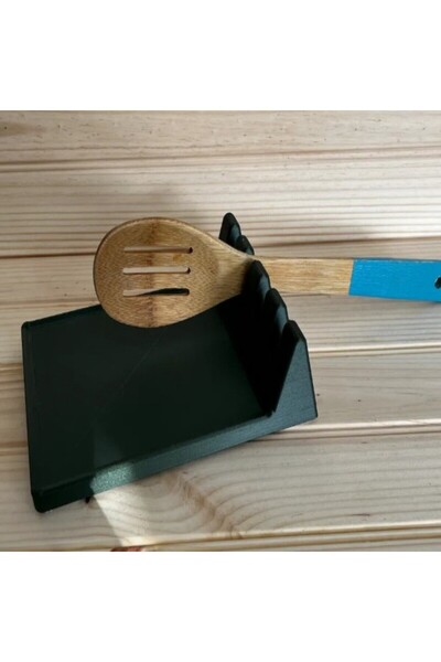 Plasfire حامل ملعقة لون أسود