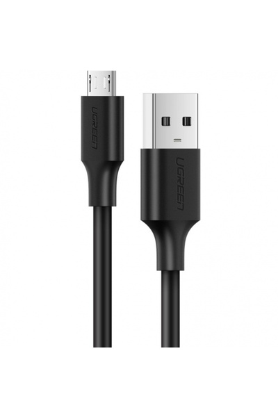Ugreen Cablu Date si Incarcare USB-A - microUSB US289, 18W, 1m, Negru