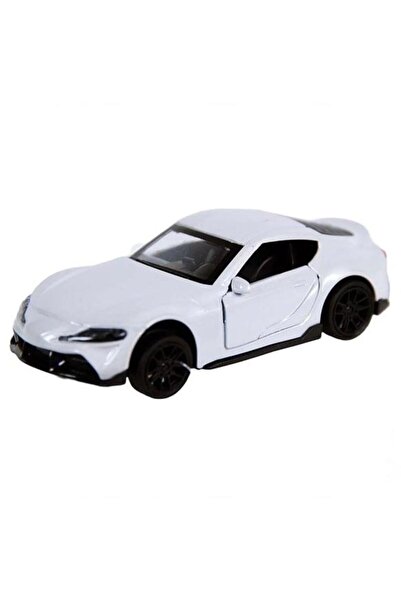 hak-iş oyuncak سيارة رياضية معدنية بيضاء اللون - 12 سم