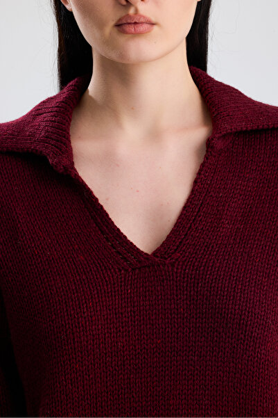 Figo Polo Neck Women's Sweater