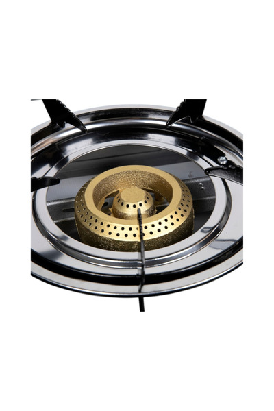 COBI SMART® Portable gas stove 2 burners, heat-resistant glass, piezo-electric ignition -