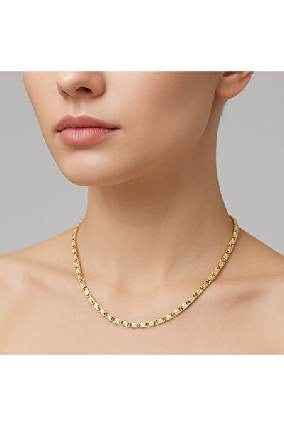 XUPING JEWELRY BİLGE TAKI Vip Geometrik Desenli Modern Tasarım Çelik Kolye Ta...