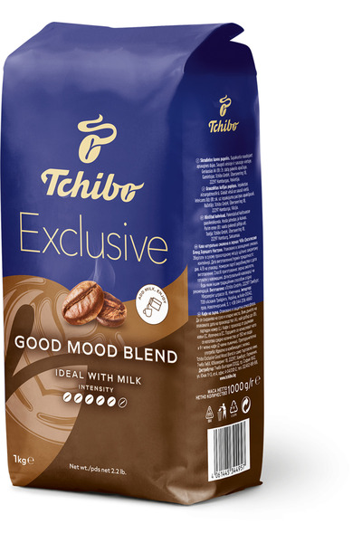 Tchibo Exclusive Good Mood Blend coffee beans, 1kg