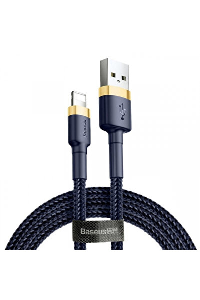 Apple Baseus Cafule USB-A - Lightning Data and Charging Cable, 18W, 2m, Navy ...