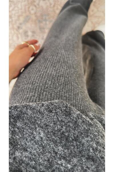 Buket Teke Anthracite Soft Bottom and Top Set