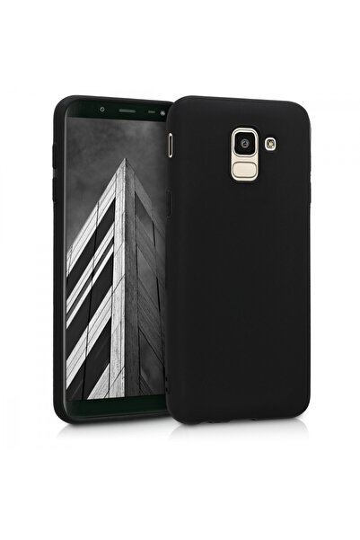 KWmobile Carcasă pentru Samsung Galaxy J6, silicon, neagră, 45796.47