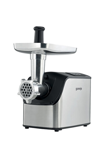 Gorenje MG2202SXE Meat Grinder, 2200 W, Sausage and biscuit accessory, Silver-Black