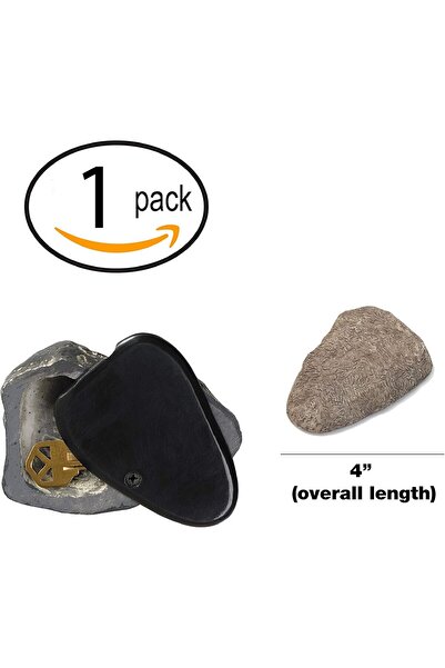 Lucky Line Magnetic Key Hiding Rock - 1 Pack, Plastic