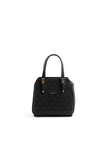 Silver Polo حقيبة كتف للنساء / البنات 1136-46546 BAG M178 BLACK-MAT BLACK
