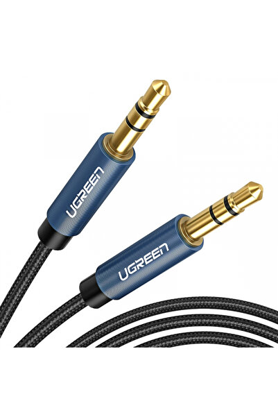 Ugreen Cablu Audio 3.5mm - 3.5mm AV112, 1.5m, Albastru