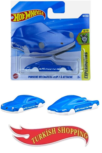 HOT WHEELS 1:64 Ölçek 2025 Case Porsche 911 Carrera Clip