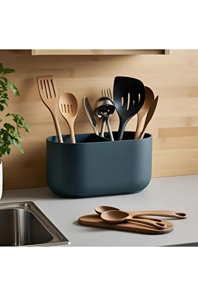 Plasfire Μοντέρνα κουζίνα με 2 θήκες Θήκη για κουτάλια