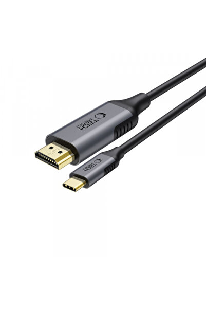 Universal Cablu Audio si Video USB-C - HDMI Tech-Protect Ultraboost, 1.8m, Negru
