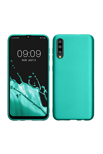 KWmobile Carcasă pentru Samsung Galaxy A50, silicon, verde, 48056.128