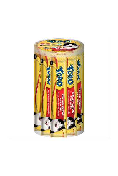 TORO بالإضافة إلى التونة والمأكولات البحرية مع اللايسين 36 × 15 جرام