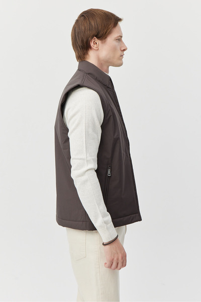 PAULMARK Чоловічий жилет на блискавці