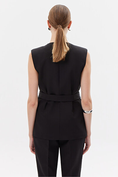 PAULMARK Women's Belted Vest