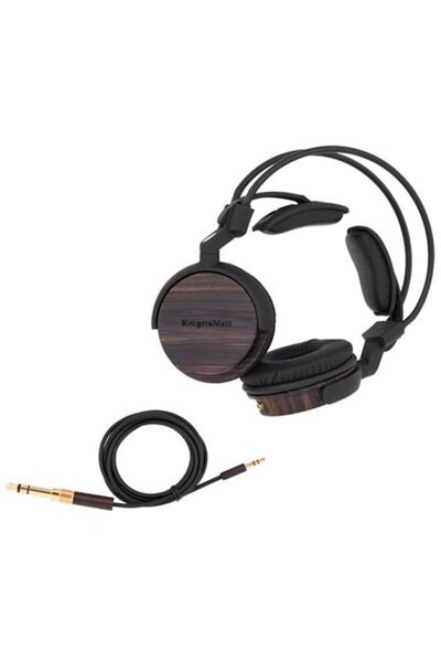 Kruger&Matz Căști din lemn de abanos