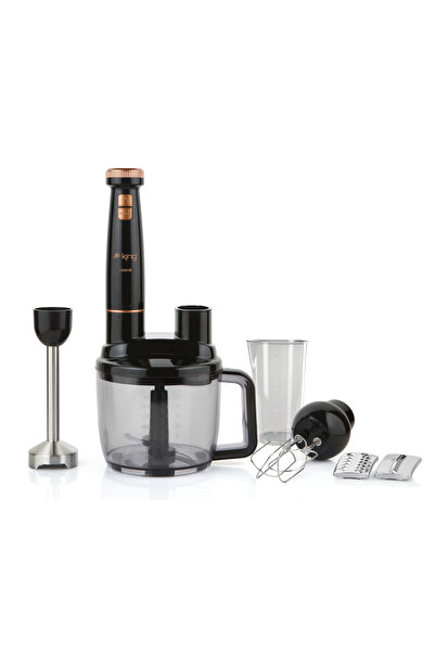 King Bodie Kkb973 Complete Blender Set Black Silver