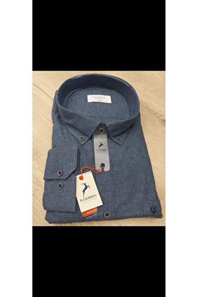 Cinar erkek giyim Men's Shirt, Oversized, Winter, Single Pocket, Classic Cut ...