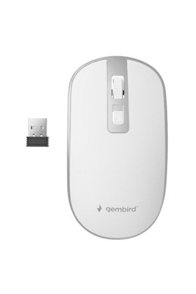 unbranded Wireless mouse with 1600dpi resolution and USB connection.