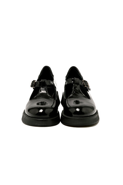 John May Women / Girls Sandals Rc-24Y-001-R33127 295-Black Patent Leather