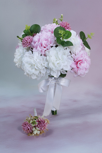 Yapay Çiçek Deposu Set de 2 buchete de mireasă Breath of Love