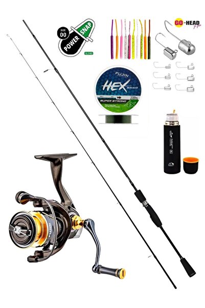 Fujin Sniper 205Cm 08-8 Gr Ajime 1500 Lrf Olta Takımı Seti (Kovea Termos Hediyeli)