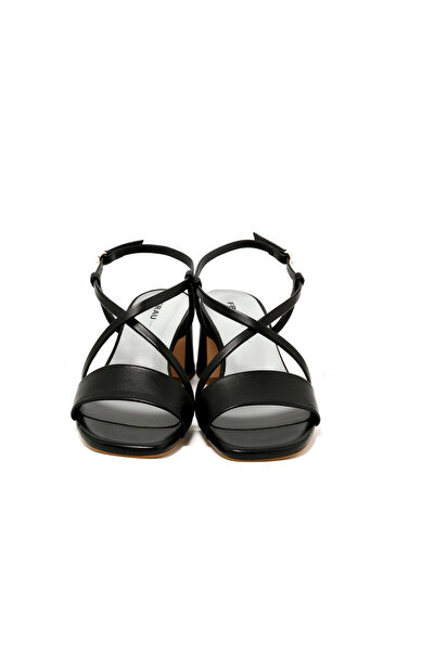 Frau Women / Girls Sandals 79P3 Nappa Nero