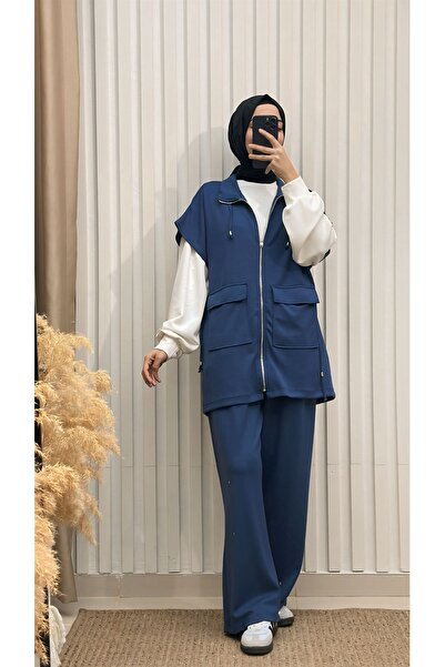 MERVE TESETTÜR Vested Suit