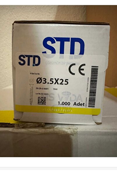 Std 3.5X25 MM SUNTA VİDASI (1000 ADET)