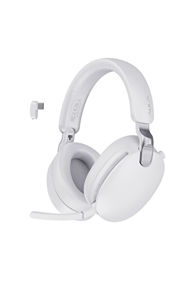 Aula A500 Hybrid ANC 2.4GHz Kablosuz ve Bluetooth 5.4 AUX Mikrofonlu Kulak üs...