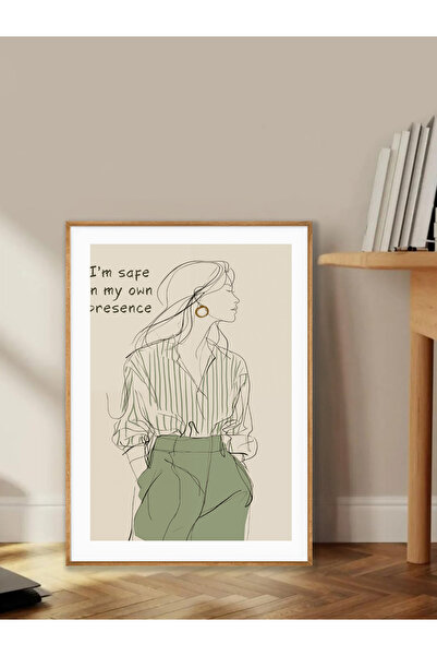 Tuba Decor Tablo dintr-o singură bucată cu rame din lemn pentru sufragerie, s...