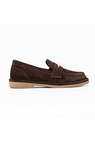 John May Women / Girls Oxford (Classic) Rc-26Y-001-R40231 Brown Suede 7