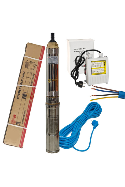 DDT Pompă submersibilă multietajată pentru puțuri adânci, 4SDM2/8 DDT-0077, 1...