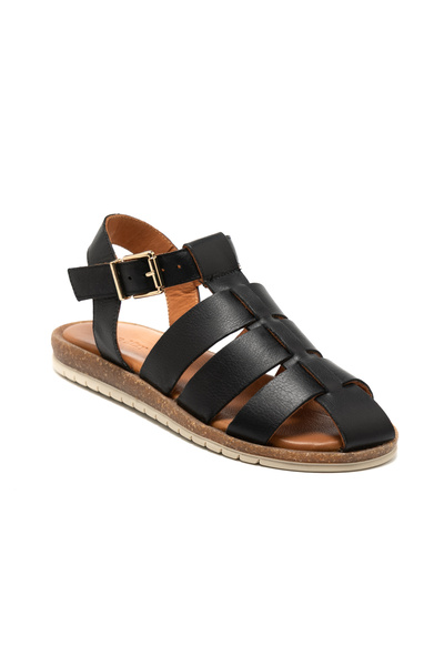 John May Women / Girls Sandals Rc-25Y-210-R2614 Black
