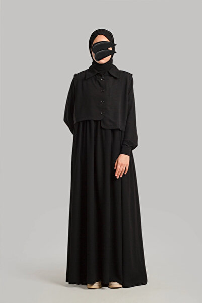 Lemaye Vest Set Ferace - Black