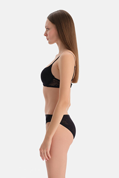 Dagi Black Lace Brazilian Panties