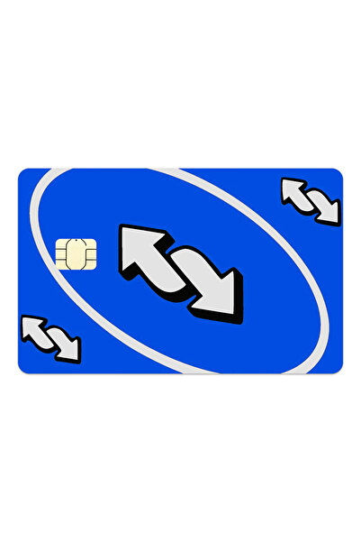 ACME LABS Credit Card Sticker Skin - Debit Card - Sticker, Cover - UNO Reverse - Small Chip