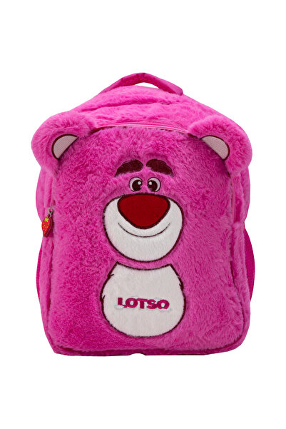 lotso حقيبة ظهر وجيبان جانبيان 13.5 بوصة حرف واحد وسحابان