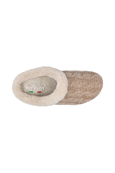 Fly Flot Women / Girls Slippers/ Slippers (Home) B3 W64 Uz Cloth Woman Slipper 6009-Beige