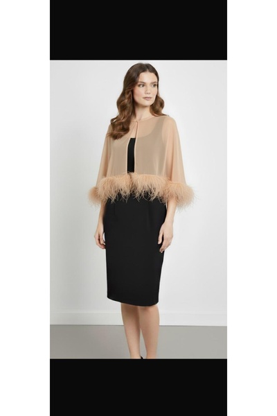 MERİT FASHION Otriş Detaylı Multi Şifon Bluz & Bolero