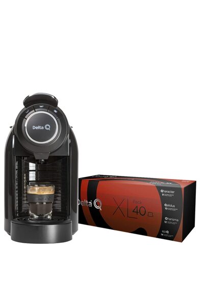 Delta Q Promo Maquina Q Evolution capsule coffee machine, black, 1 liter