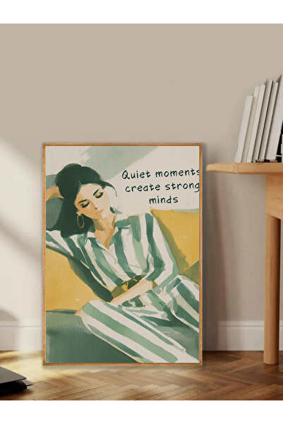 Tuba Decor Tablo dintr-o singură bucată cu rame din lemn pentru sufragerie, s...