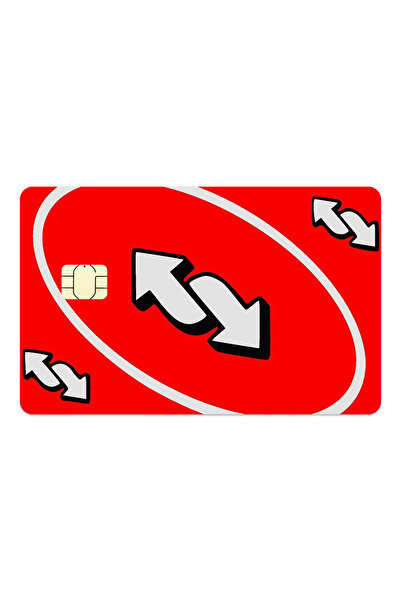 ACME LABS Credit Card Sticker Skin - Debit Card - Sticker, Cover - UNO Reverse - Small Chip