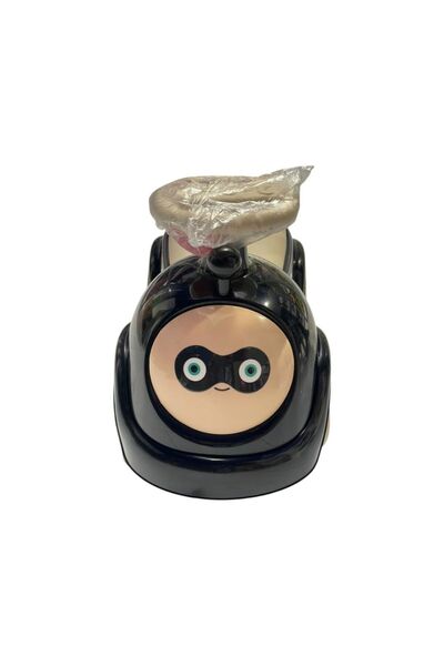 Toysea Kids Music & Light Ride-On Car with Adjustable Height, PU Wheels & Front Toys