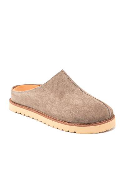 John May Women / Girls Slippers Rc-26Y-180-7143 Beige Suede 17