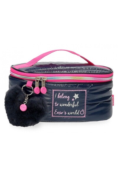 Enso Borseta fete, Make a Wish, bleumarin, 22x10x10 cm