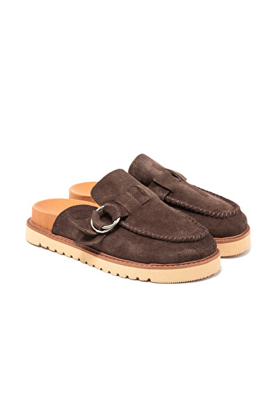 John May Women's / Girls' Slippers Rc-26Y-180-59084 Brown Suede