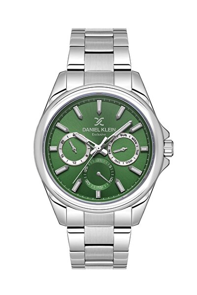 Daniel Klein Men's Wristwatch with Special Box Steel Case Steel Band Original 2 Years Warranty